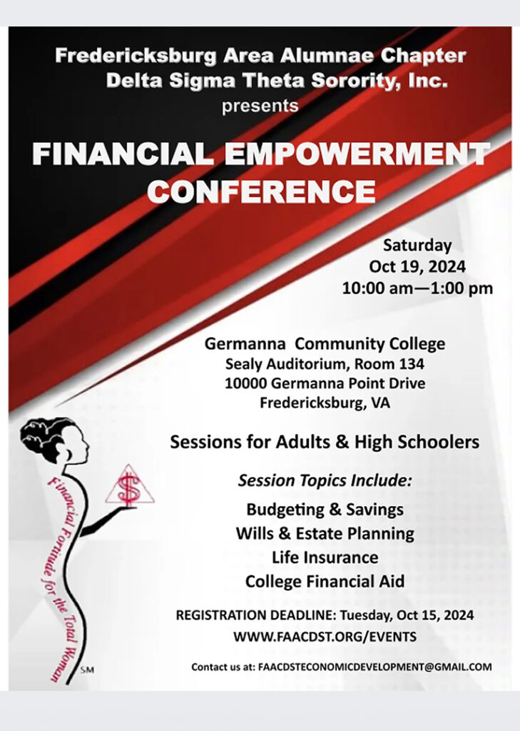 Financial Empowerment Conference Flyer 2024