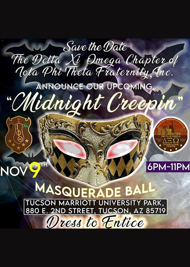 Inaugural “Midnight Creepin’” Masquerade Ball